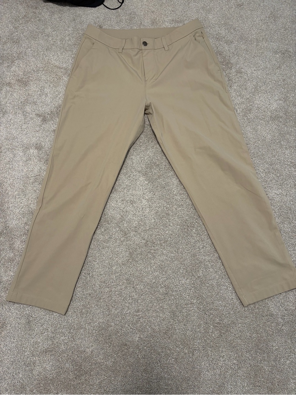 Men's Lululemon ABC Chino Pants 34x28- Khaki